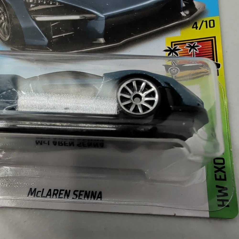Hot Wheels McLaren Senna Blue Forza Horizon 4 HW Exotics 2019 162/250 FYB46